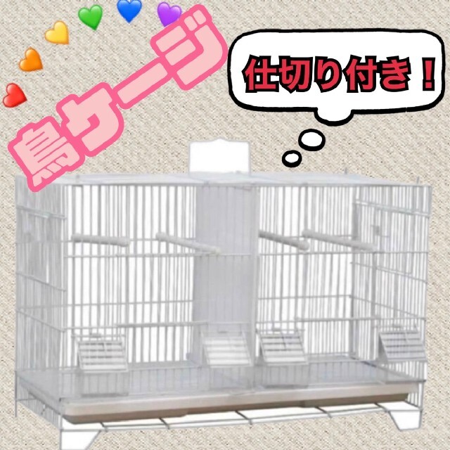 男の子向けプレゼント集結 鳥ケージ!バードケージ!鳥かご!鳥小屋!仕切り付き!多数飼い!快適!新品! - 鳥用品 - app-zen.com 男の子向けプレゼント集結 鳥ケージ!バードケージ!鳥かご!鳥小屋!仕切り付き!多数飼い!快適!新品! - 鳥用品 - app-zen.com