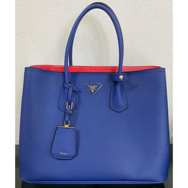 PRADA プラダ 1BG756（755）サフィアーノハンドバッグ