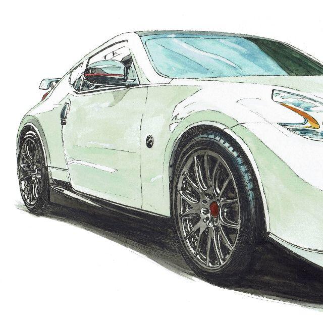 NC-609フェアレディZ NISMO限定版画サイン額装作家平右ヱ門 2