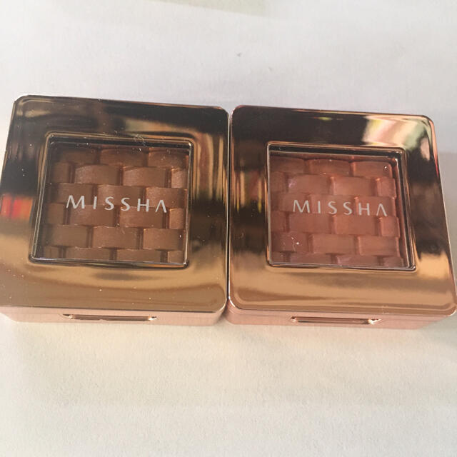 MISSHA(ミシャ)のMISSHA イタルプリズム　アイシャドウ　2個セット コスメ/美容のベースメイク/化粧品(アイシャドウ)の商品写真