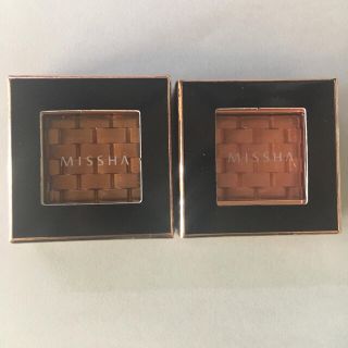 ミシャ(MISSHA)のMISSHA イタルプリズム　アイシャドウ　2個セット(アイシャドウ)