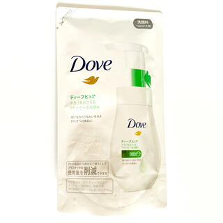 ユニリーバ(Unilever)のダヴ　ディープピュア クリーミー 泡洗顔料 詰め替え(洗顔料)