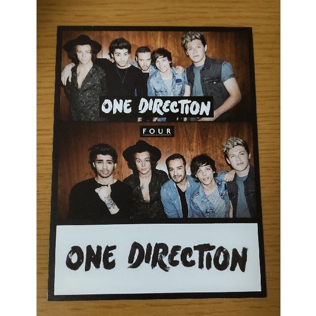 【カード】ONE DIRECTION 『FOUR』 エンタメ/ホビーのタレントグッズ(ミュージシャン)の商品写真