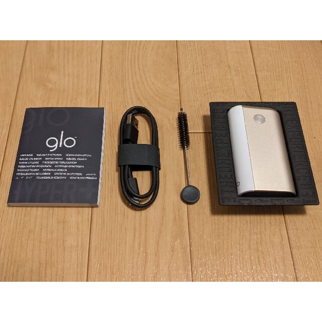 glo hyper plus グローハイパープラス 2個セット ゴールド+ブルー メンズのファッション小物(タバコグッズ)の商品写真