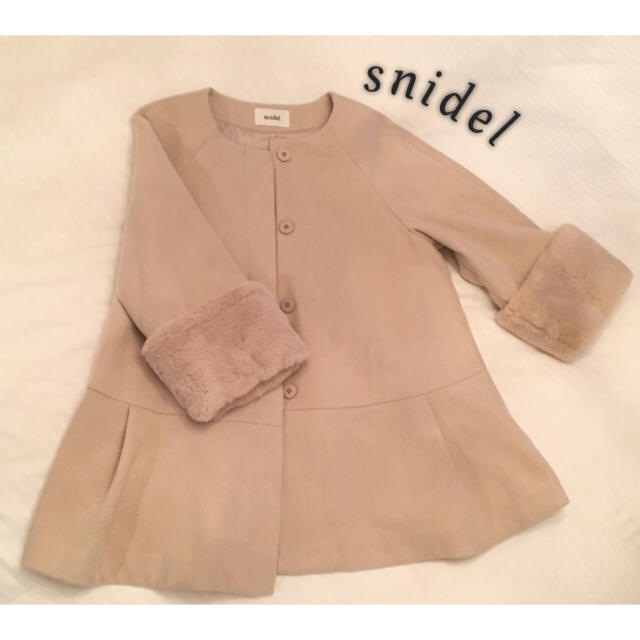 SNIDEL - snidel 未着用♡ファーコート