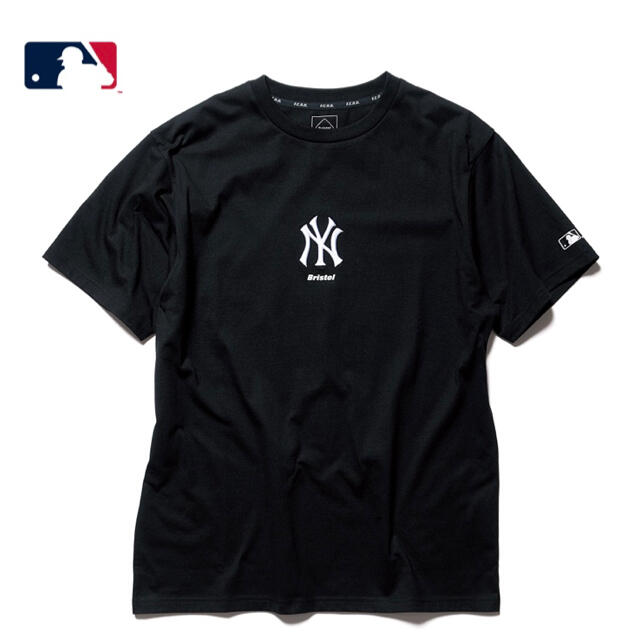 F.C.R.B ×MLB   YANKEES TEE XL 黒