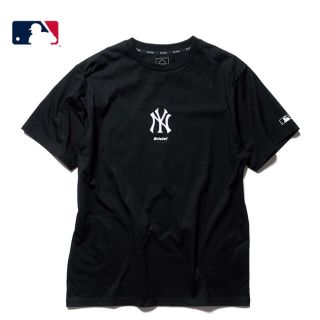 エフシーアールビー(F.C.R.B.)のF.C.R.B ×MLB   YANKEES TEE XL 黒(Tシャツ/カットソー(半袖/袖なし))