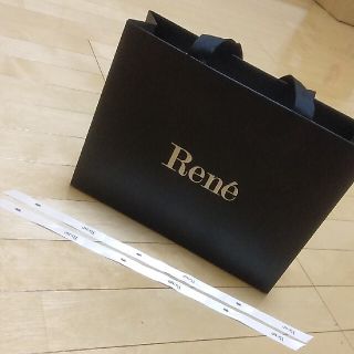 ルネ(René)のルネ　紙袋　リボン　セット(ショップ袋)