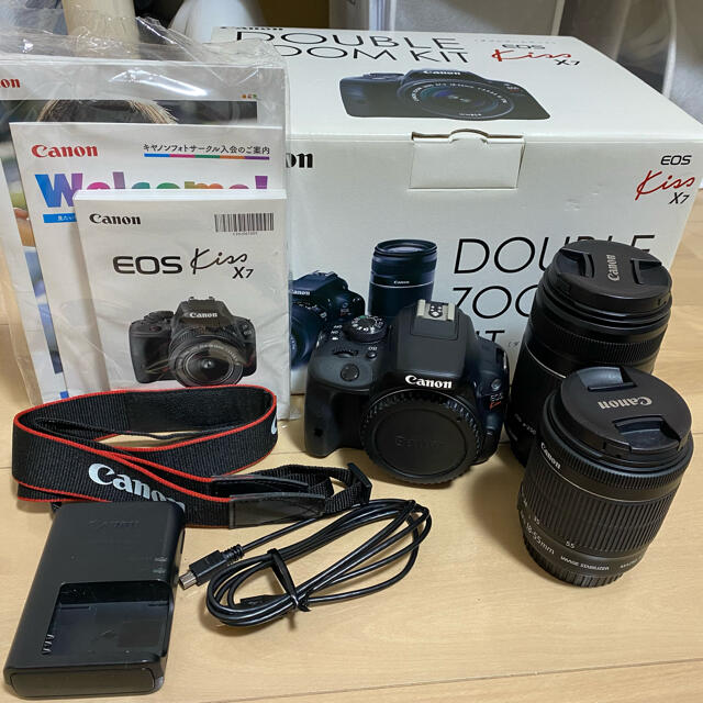 Canon - Canon EOS kiss x7 ダブルズームキット