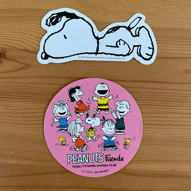 SNOOPY(スヌーピー)のchoro様専用 スヌーピー ステッカー シール 非売品 コーヒー インテリア/住まい/日用品の文房具(シール)の商品写真