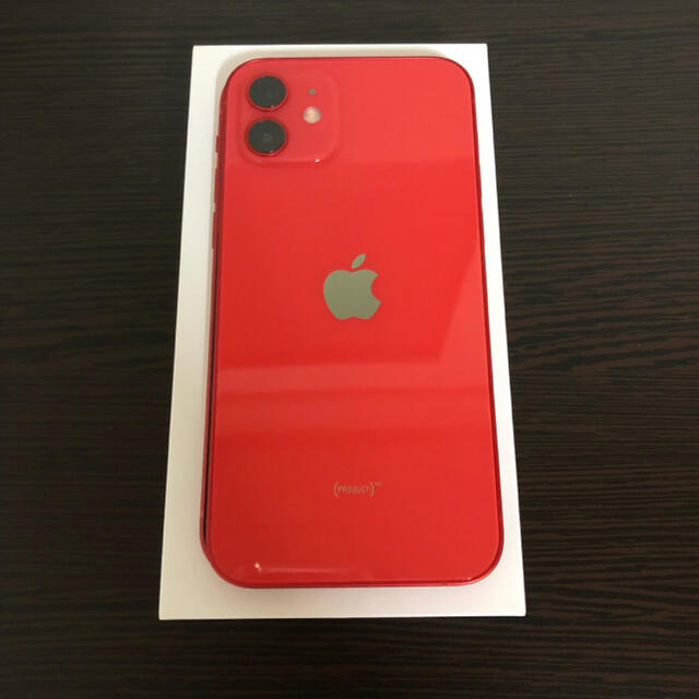 iPhone - iPhone12 128gb red simフリー オマケ付き