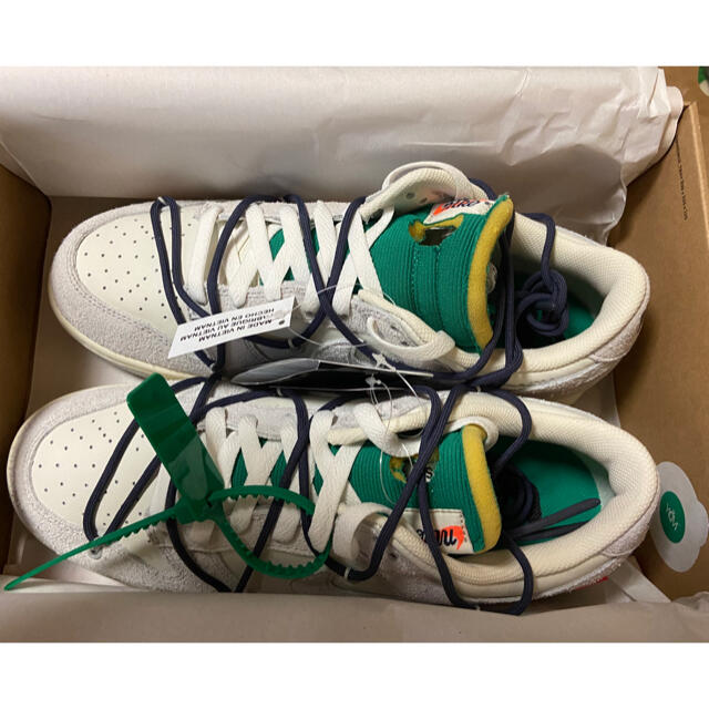 NIKE(ナイキ)のNIKE off-white DUNK low LOT 20   29cm メンズの靴/シューズ(スニーカー)の商品写真