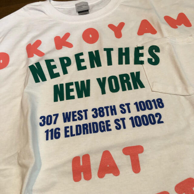 NEPENTHES(ネペンテス)のnepenthes ny ネペンテス ニューヨーク 限定 Tシャツ メンズのトップス(Tシャツ/カットソー(半袖/袖なし))の商品写真