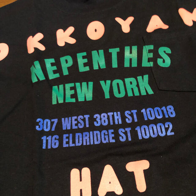 NEPENTHES(ネペンテス)のnepenthes ny ネペンテス ニューヨーク 限定 Tシャツ メンズのトップス(Tシャツ/カットソー(半袖/袖なし))の商品写真