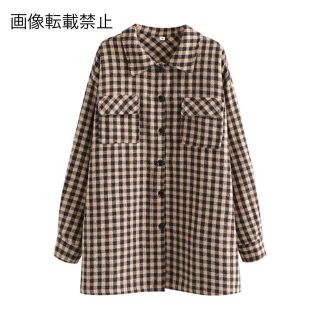 ザラ(ZARA)の🌰9月新作🌾5531◆チェック柄 シャツ(シャツ/ブラウス(長袖/七分))