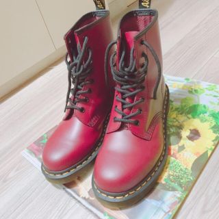 ドクターマーチン(Dr.Martens)の【Dr.Martens】8ホール チェリーレッド(ブーツ)