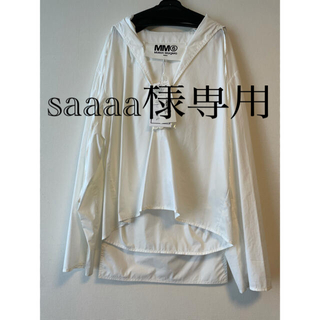 エムエムシックス(MM6)のMM6  マルチスタイル　白シャツ(シャツ/ブラウス(長袖/七分))
