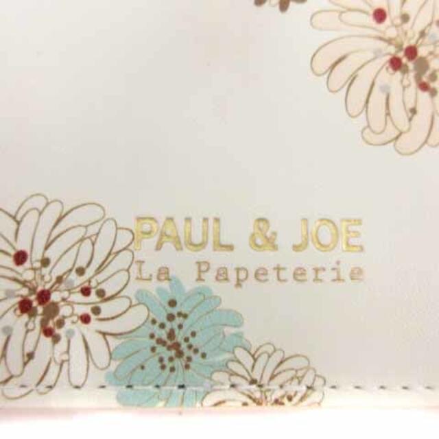 PAUL & JOE(ポールアンドジョー)のポール＆ジョー パスケース IDケース クリザンテーム 花柄 定期ケース 白 レディースのファッション小物(名刺入れ/定期入れ)の商品写真