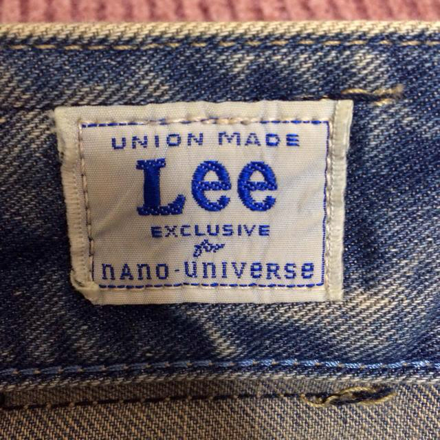 nano・universe(ナノユニバース)のナノユニバース Lee デニム マグ様 レディースのパンツ(デニム/ジーンズ)の商品写真