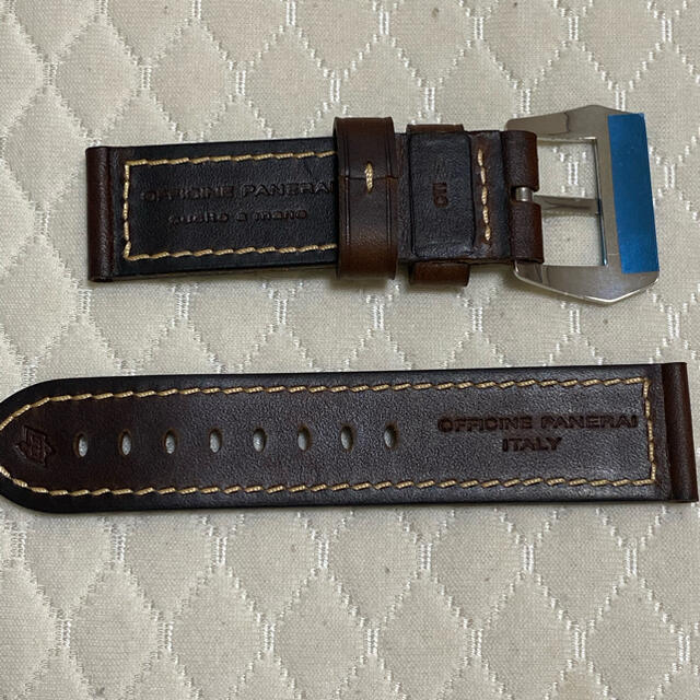 パネライ純正ベルト バンド 24mm - coastalcareeracademy.com