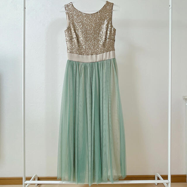 Ｒ＇ＳＧＯＷＮ アンクル・ミモレ丈ドレス Ｍサイズ  レディースのフォーマル/ドレス(ミディアムドレス)の商品写真