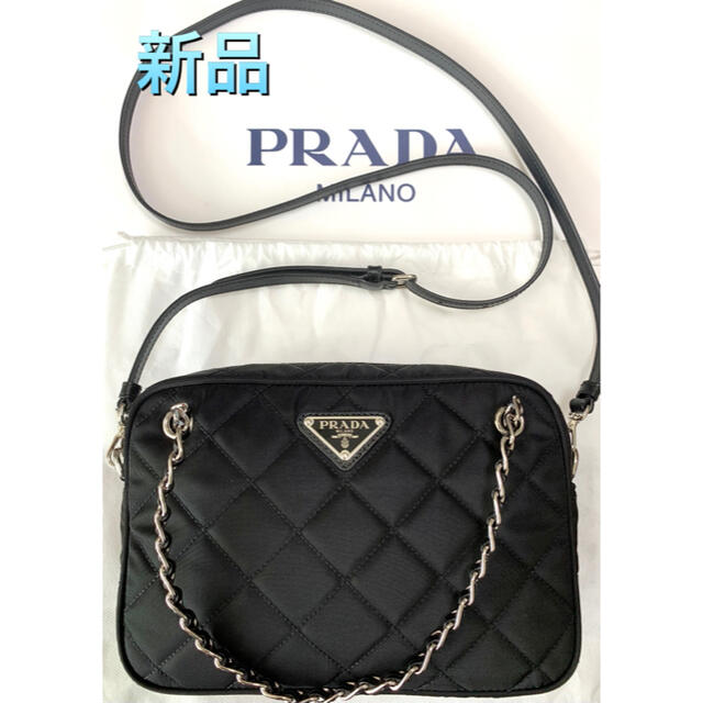 【新品】PRADA プラダ ショルダーバッグ ハンドバッグ チェーン レディース