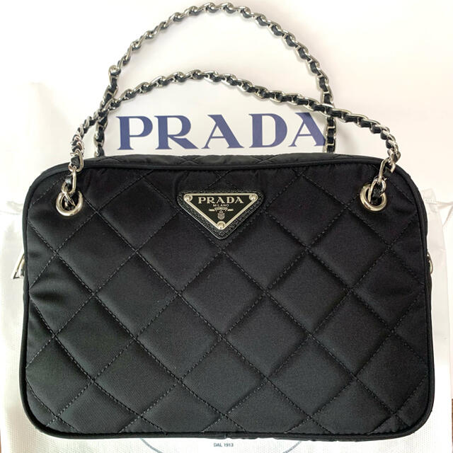 PRADA(プラダ)の【新品】PRADA プラダ ショルダーバッグ ハンドバッグ チェーン レディース レディースのバッグ(ショルダーバッグ)の商品写真