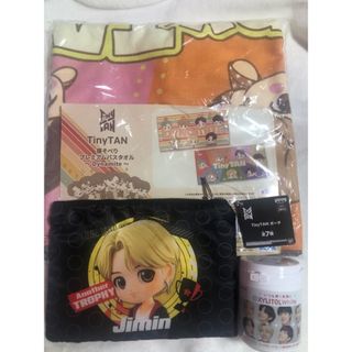 ボウダンショウネンダン(防弾少年団(BTS))のBTS TinyTan バスタオル ポーチ (アイドルグッズ)