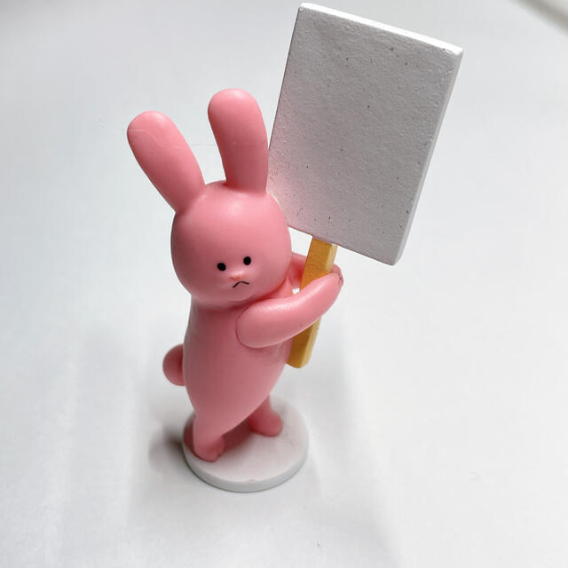 スキウサギ　フィギュア エンタメ/ホビーのおもちゃ/ぬいぐるみ(キャラクターグッズ)の商品写真