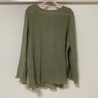 グレイル(GRL)のGRL シワプリーツシアートップス[cb1239](シャツ/ブラウス(長袖/七分))