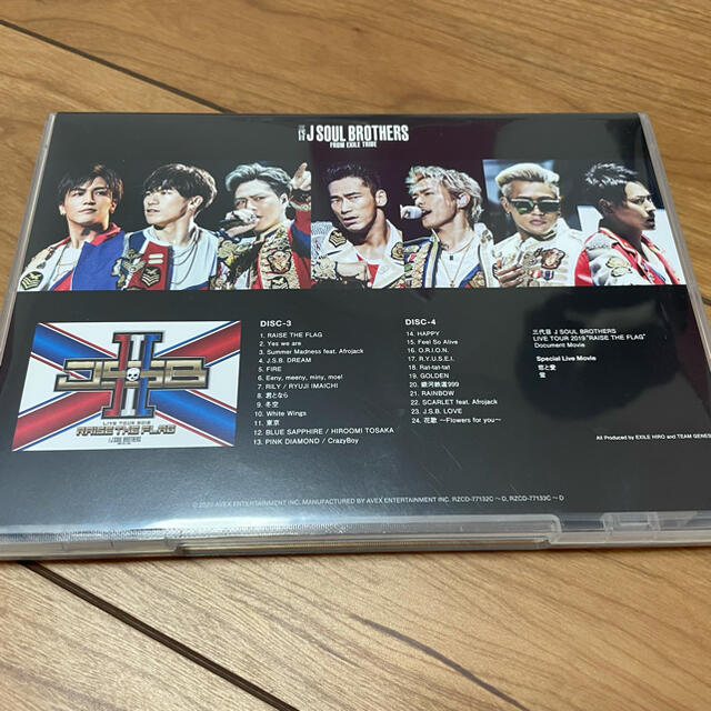 三代目　LIVE DVD 初回限定盤Blu-ray 1