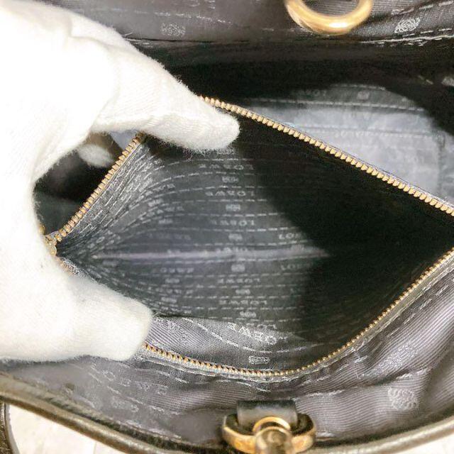 LOEWE ロエベ ヘリテージ トートバッグ レザー ブラック 黒 LOEWE ロエベ ヘリテージ トートバッグ レザー ブラック 黒