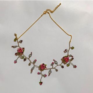 ハンドメイド　ネックレス(ネックレス)