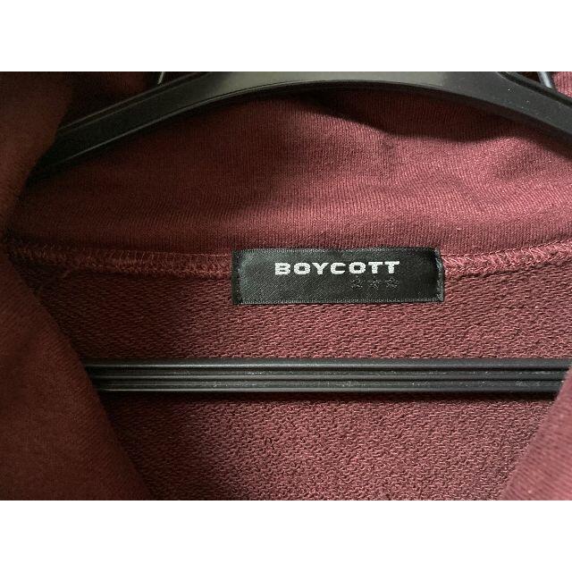 BOYCOTT(ボイコット)のBOYCOT ボイコット スウェット メンズのトップス(スウェット)の商品写真