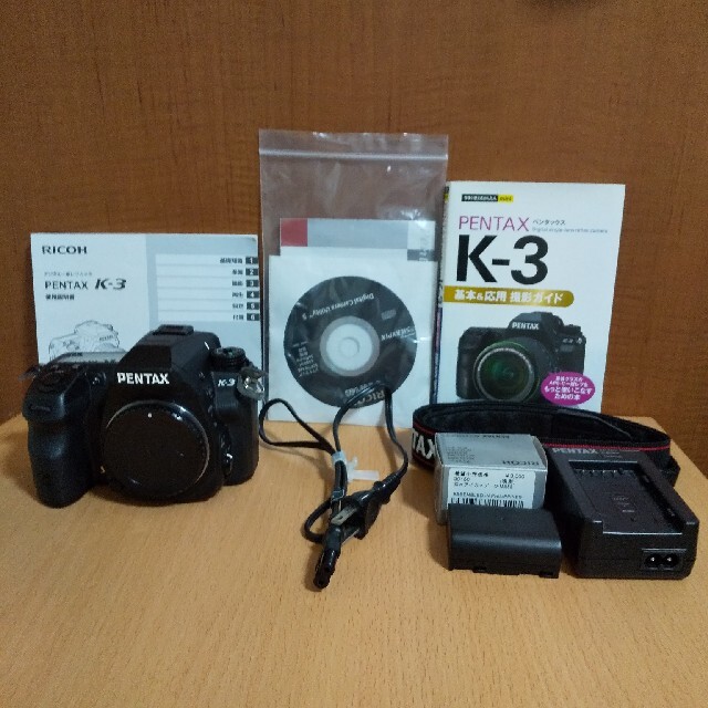 PENTAX K-3 ボディ美品 拡大アイカップ付き