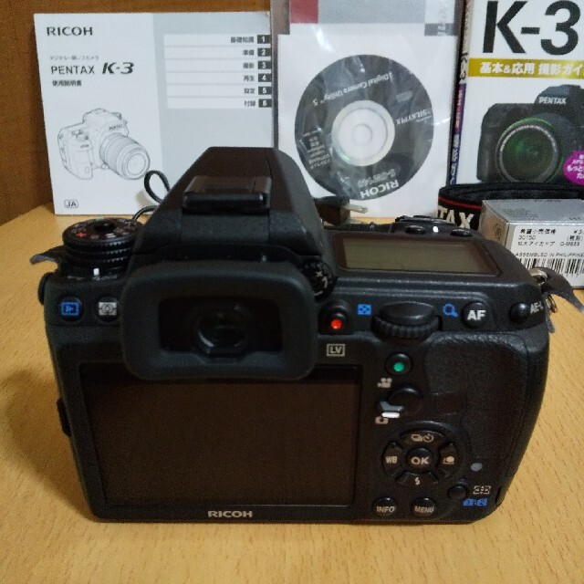 PENTAX(ペンタックス)のPENTAX K-3 ボディ美品 拡大アイカップ付き スマホ/家電/カメラのカメラ(デジタル一眼)の商品写真