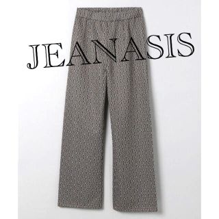 ジーナシス(JEANASIS)の【新品・タグ付き】JEANASIS キララメジャガードパンツ(カジュアルパンツ)