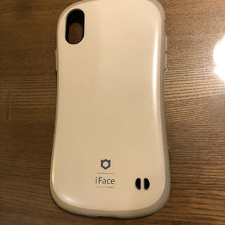 正規品 iFace iPhoneXR専用　ラテカラー　カフェラテ(iPhoneケース)