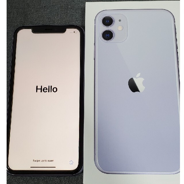 まとめ買い】 【美品】iPhone 11 パープル 128 GB SIMフリー