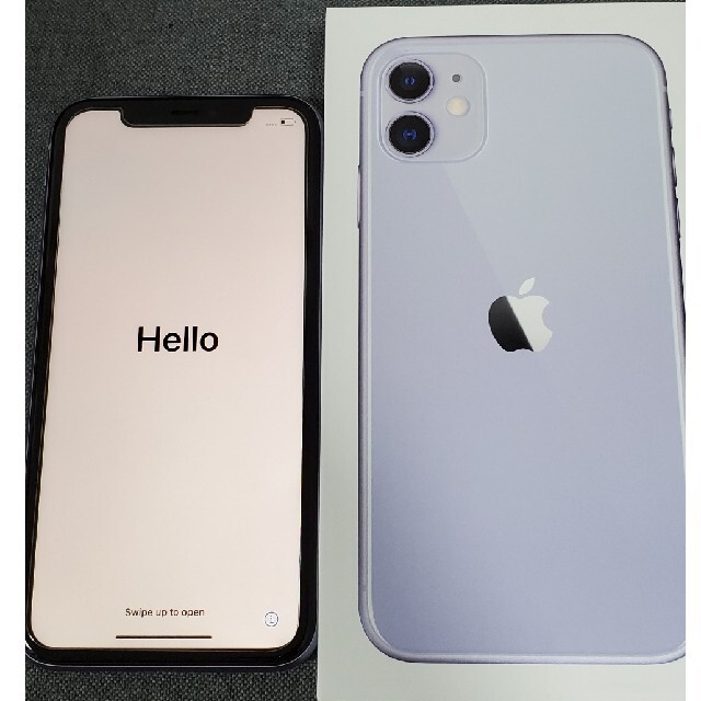 スマホ/家電/カメラ【美品】iPhone 11 パープル 128 GB SIMフリー