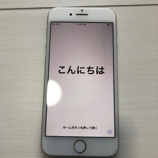 アップル(Apple)のiPhone 8 Silver 64GB docomo機　SIMロック解除済み(スマートフォン本体)