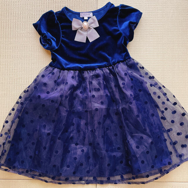 anyFAM(エニィファム)の110☆anyfam☆ドレス・ワンピース キッズ/ベビー/マタニティのキッズ服女の子用(90cm~)(ドレス/フォーマル)の商品写真