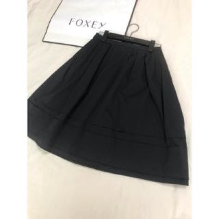 FOXEY - 美品 foxey new york スカート フレア フォクシー ネイビー ...