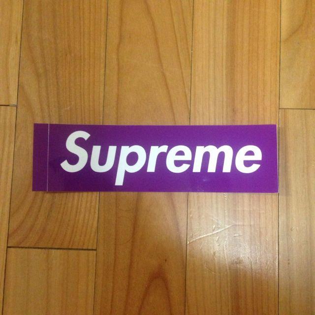 Supreme(シュプリーム)の正規品 ! SUPREME ステッカー 1枚 セット 送料無料 レディースのファッション小物(その他)の商品写真