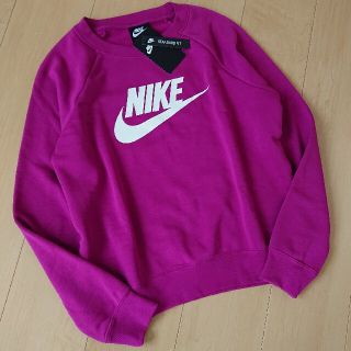 ナイキ(NIKE)の新品 NIKE レディース M 紫 トレーナー ナイキ(トレーナー/スウェット)