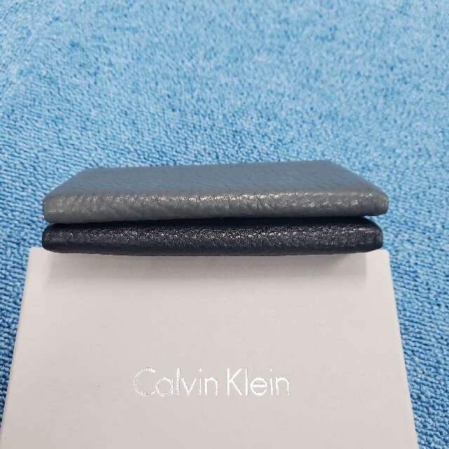 Calvin Klein(カルバンクライン)のCALVIN KLEIN　むつく様専用 カルバンクライン　カードケース　新品 メンズのファッション小物(名刺入れ/定期入れ)の商品写真