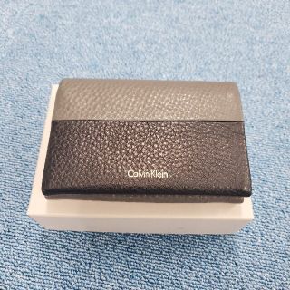 カルバンクライン(Calvin Klein)のCALVIN KLEIN　むつく様専用 カルバンクライン　カードケース　新品(名刺入れ/定期入れ)