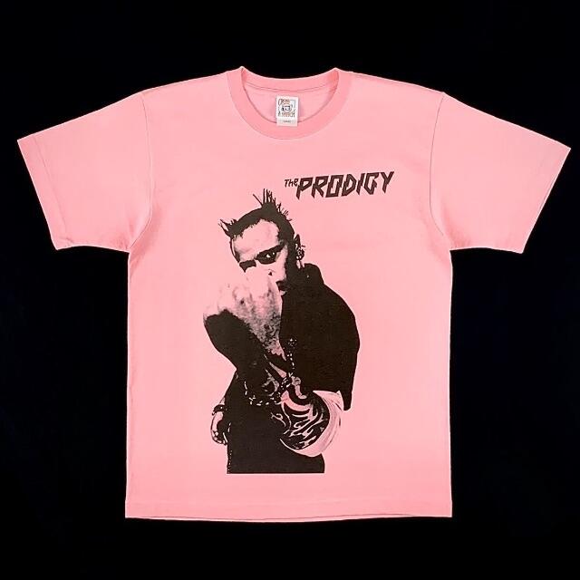 【THE PRODIGY】新品 キース ビッグ プリント ピンク Tシャツ 5