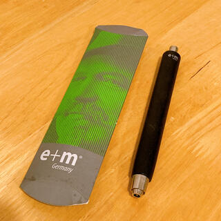 e+m クラッチペンシル5.5mm ワークマンロング　黒(鉛筆)