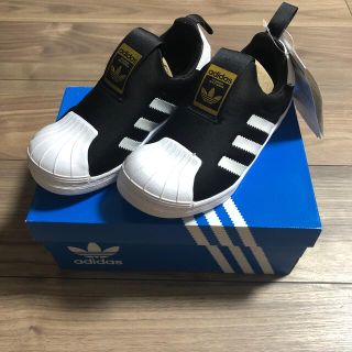 アディダス(adidas)のりり様専用　adidas  18.0cm  SST 360 C  キッズシューズ(スニーカー)